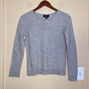 Talbots Light Gray Knit Sweater
